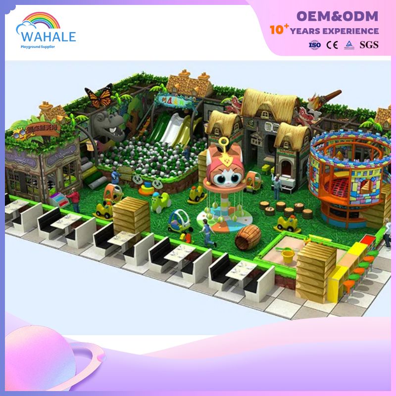 Tropical Rainforest Theme Customized Children's Chamber Music Park Cartoon Animal Shape Amusement Equipment