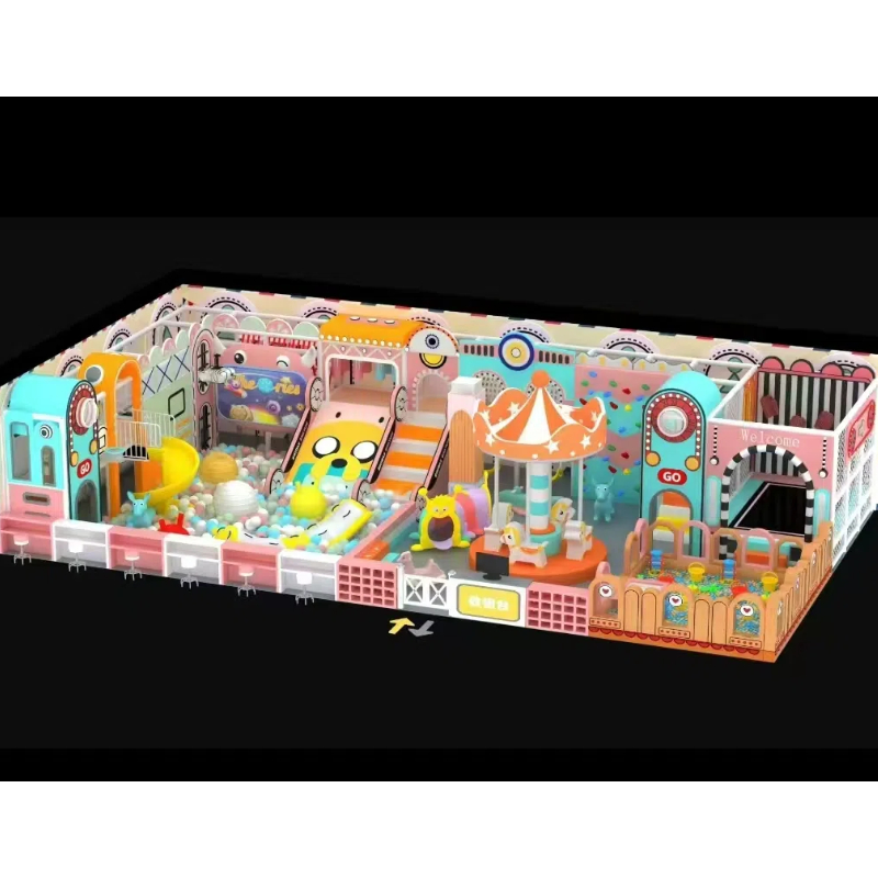 cartoon soft decoration slide