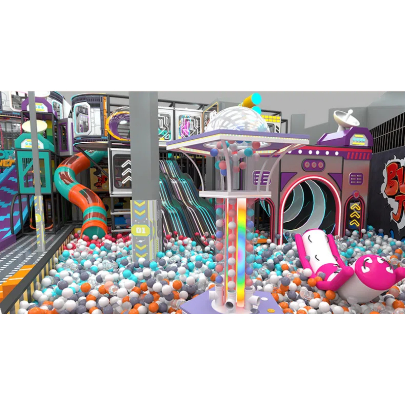 Black and white lattice horn slide