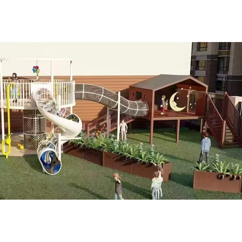Wooden house style play house