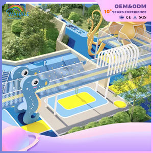 Scenic Spot Outdoor Ocean Theme Custom Children's Playground Cartoon Animal Modeling Equipment