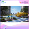 Community Outdoor Yellow Custom Children's Sports Playground Equipment Wholesale