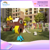 Kindergarten Outdoor Cartoon Wooden Children Sports Playground Equipment Supplier