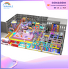 Mall Interior Purple Space Theme Customized Children's Purple Soft Installation Playground Equipment