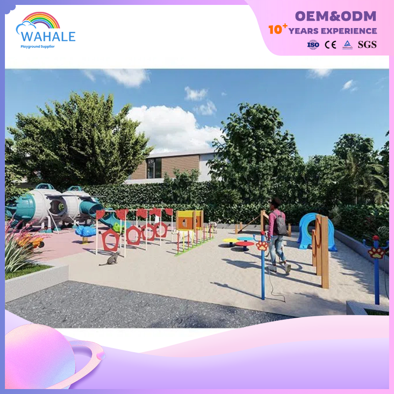 Community Outdoor Space Capsule Modeling Children's Playground Custom Equipment Wholesale