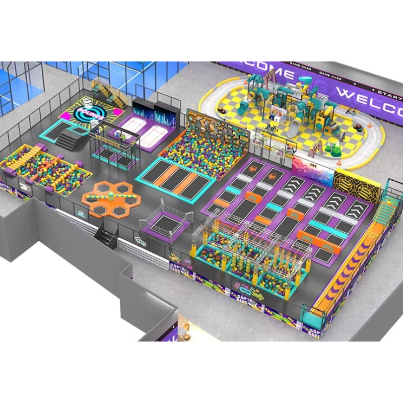 Robot theme climbing wall