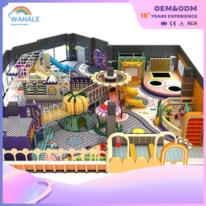 Sales Center Indoor Children Plant Theme Custom Soft Decoration Parent-child Interactive Playground Equipment Dealer