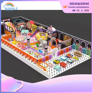 Early Education Center Indoor Macaron Color Children's Soft Outfit Playground Customized Parent-child Interactive Park