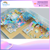 Mall Indoor Blue Pink Soft Physical Training Children Playground Equipment Builder