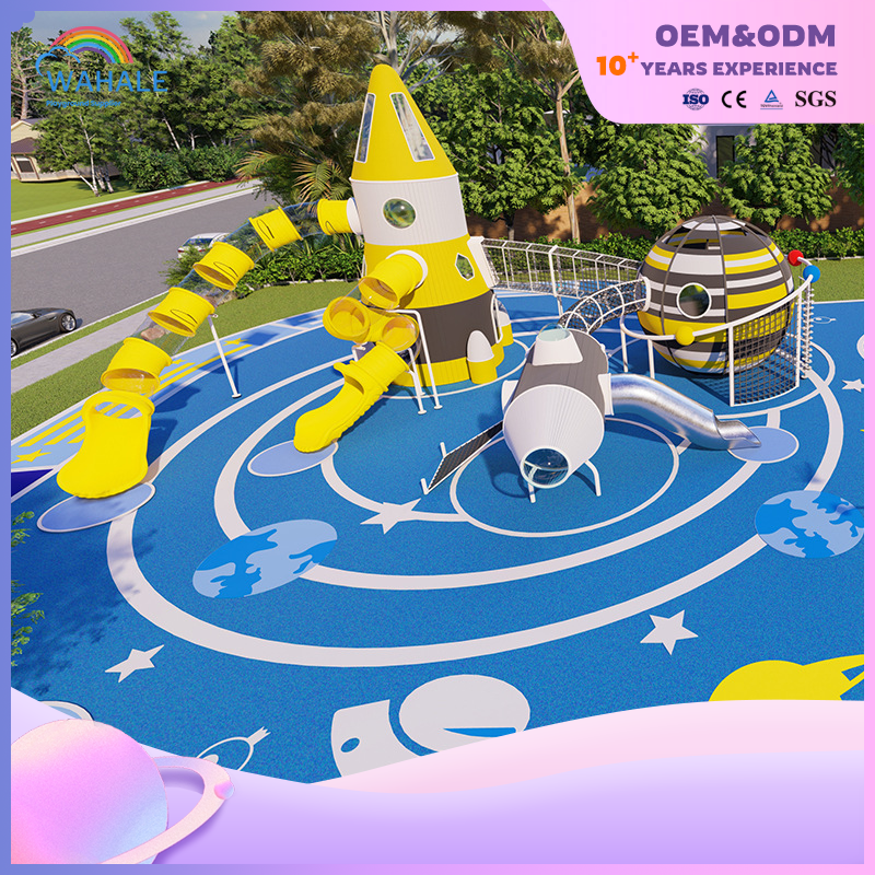 Sales Center Outdoor Space Theme Customized Playground Children Physical Exercise Playground Equipment