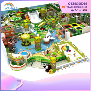 Kindergarten Indoor Jungle Theme Customized Children Soft Decoration Playground Equipment Manufacturer