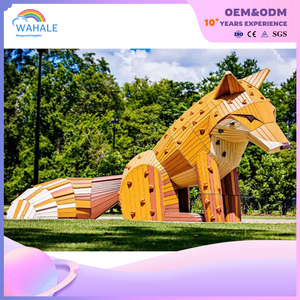Scenic Spot Outdoor Cartoon Animal Shape Children Outdoor Physical Exercise Playground Equipment Suppliers
