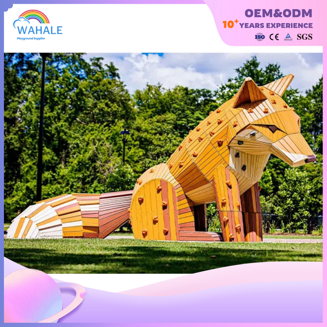 Scenic Spot Outdoor Cartoon Animal Shape Children Outdoor Physical Exercise Playground Equipment Suppliers