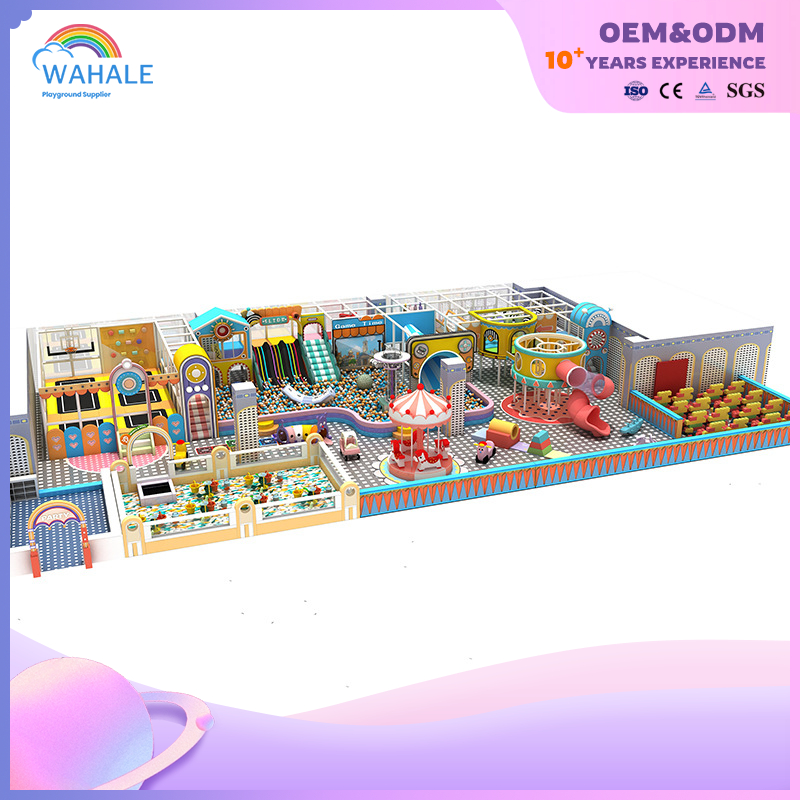 Early Education Center Indoor Children Colorful Happy Parent-child Interactive Playground Facilities