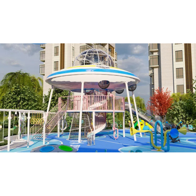 Yellow steel microphone