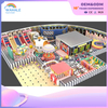 A 200-square-meter indoor colorful castle-shaped customized children's maze playground equipment