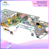 500-square-meter Commercial Indoor Colorful House-shaped Children's Indoor Adventure Park Equipment