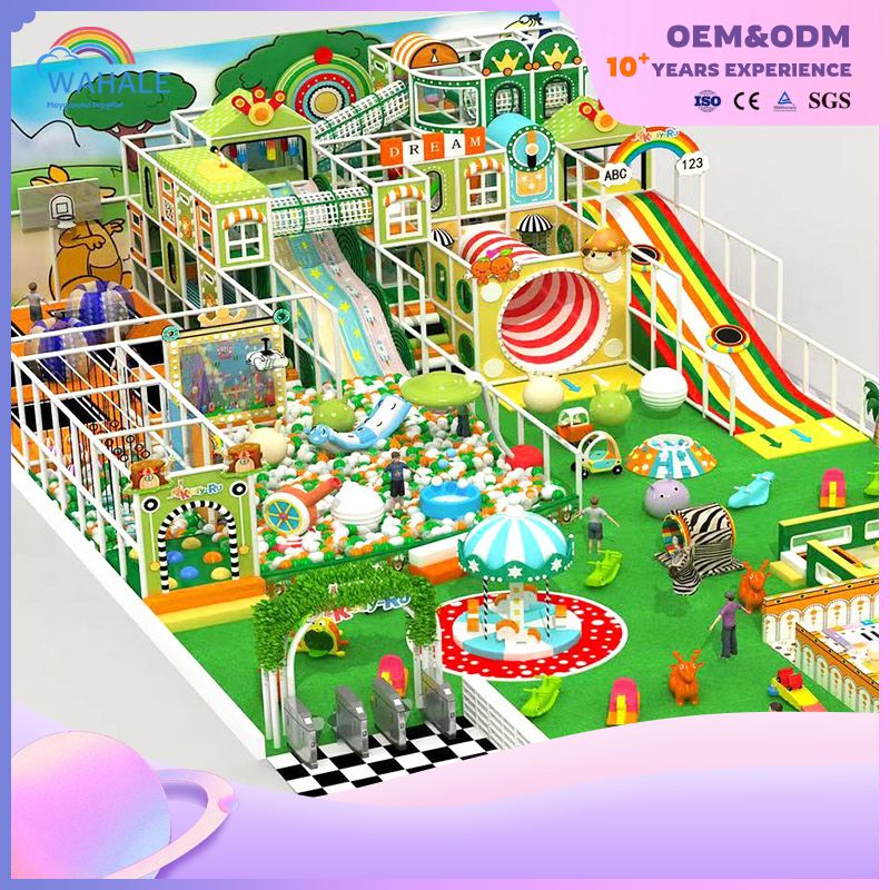 Forest Theme Children Indoor Playground in Russia Children Commercial Indoor Playground Equipment