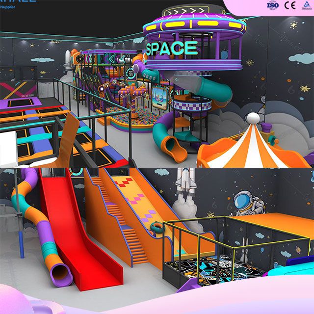 4-Story Mega Sports Complex (USA) - Extreme Adventure Playground Manufacturer