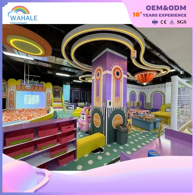 Mall Indoor Children's Toys Town Theme Customized Playground Children's Indoor Playground Wholesale