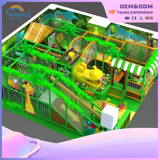Dinosaur Theme Children's Amusement Park Customized Indoor Children's Playground Equipment