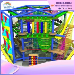 Outdoor Children's Expansion Playground Play Equipment Brave Warrior Course Adventure Park Customization
