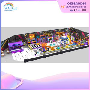 Hip-hop Theme Indoor Playground Customized Children's Video Game Theme Amusement Park Equipment