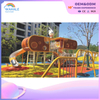 Outdoor Children's Cartoon Theme Custom Unpowered Park Nature Animal Modeling Playground Equipment