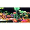 Fantasy forest theme customized mutant plant modeling playground equipment wholesale