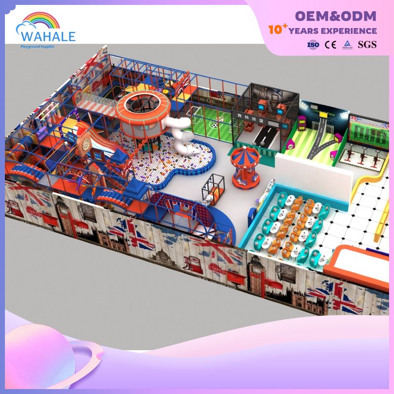 Circus Theme Custom Indoor Children Color Playground Equipment Wholesale