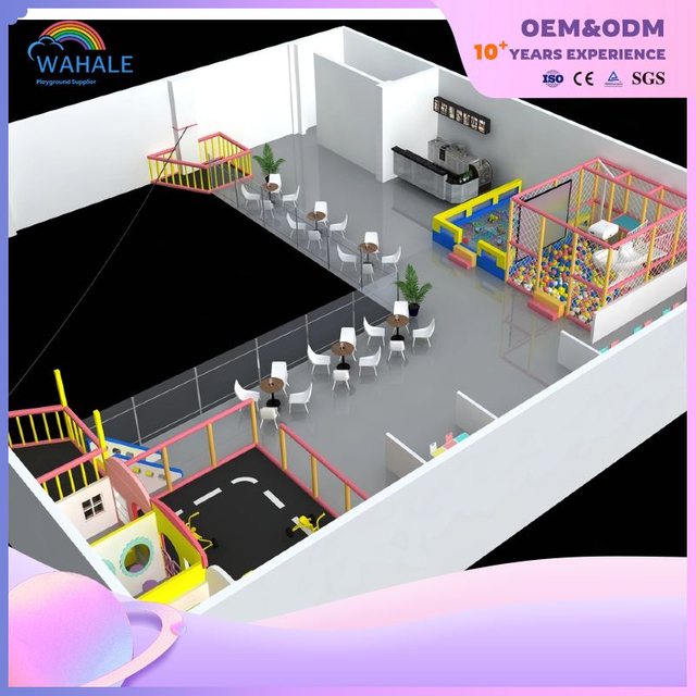 Early Education Center Indoor Children's Playground Customized Amusement Park Equipment for Children