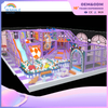 Purple Dream Series Theme Customized Children's Playground Indoor Amusement Equipment Suppliers