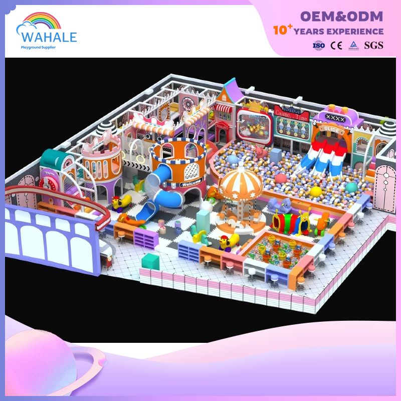 Commercial Indoor Children's Color Style Playground Customized Fun Amusement Park Equipment