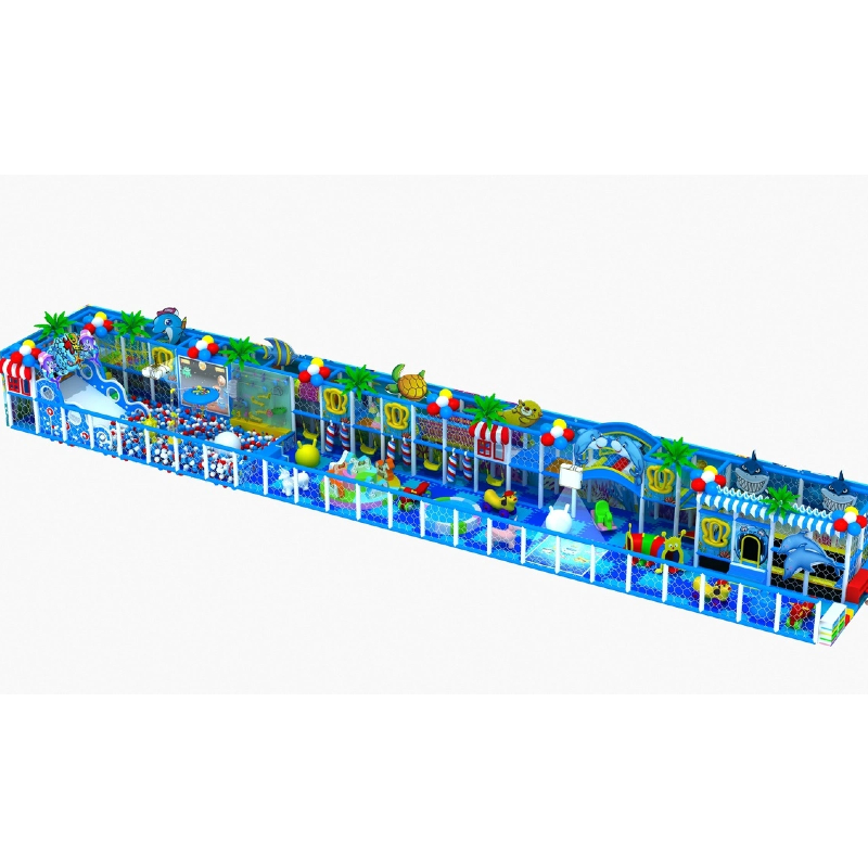 Underwater world theme children's playground