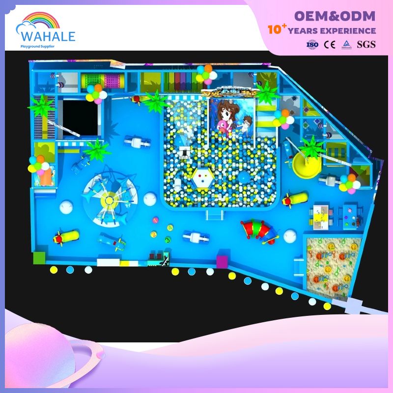 Royal Ocean Park Custom Children's Indoor Playground Equipment Wholesale