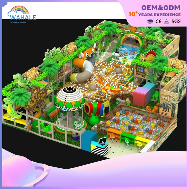 Dinosaur Theme Customized Indoor Playground Children's Sports Amusement Park Equipment