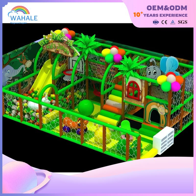 Ultimate Sports Trampoline Slide Equipment Manufacturer Children's Obstacle Indoor Adventure Park Equipment