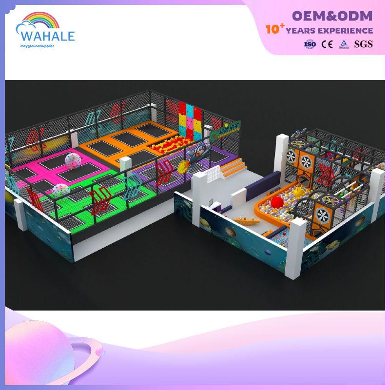 Children's Play Equipment Trampoline Games Children's Indoor Playground Soft Play Amusement Park