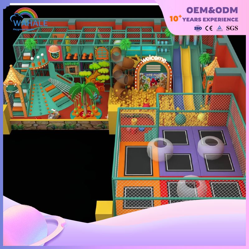 Family Entertainment Center Children's Indoor Playground Entertainment Soft Play Equipment