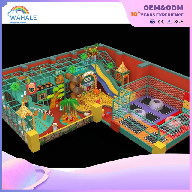 Family Entertainment Center Children's Indoor Playground Entertainment Soft Play Equipment