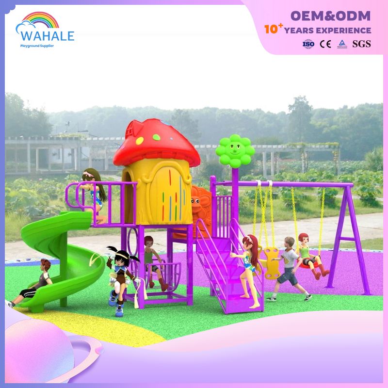 Large-scale Outdoor Cartoon Playground Customized Children's Amusement Park Equipment Wholesale