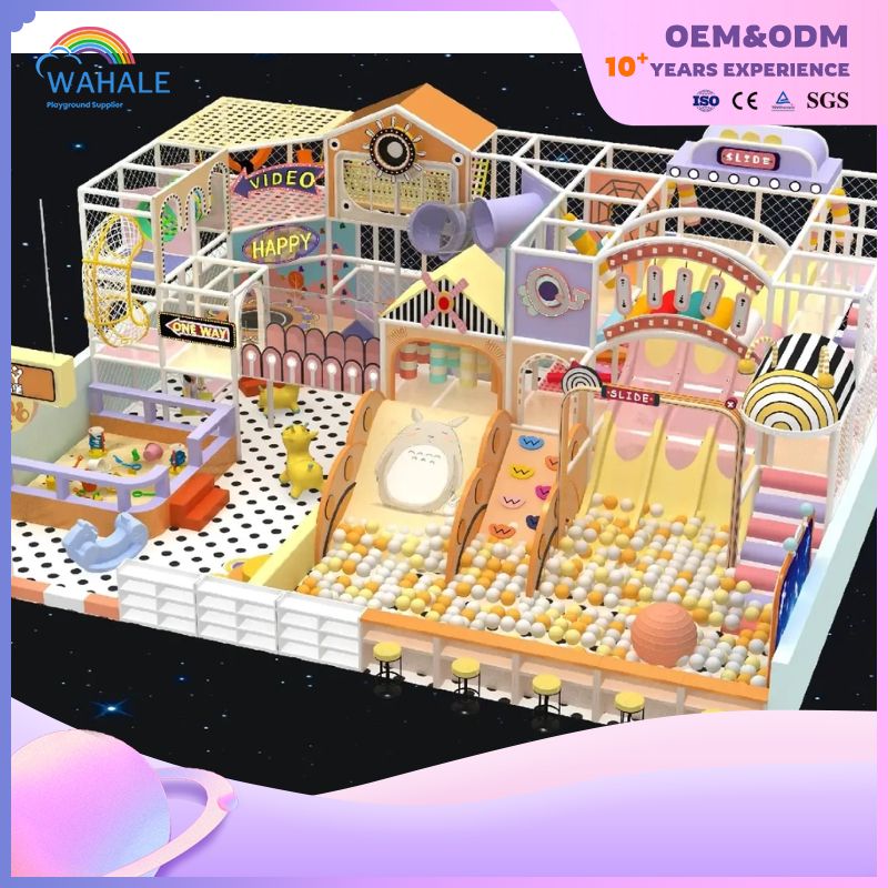 Orange Dream Castle Series Children's Playground Indoor Customized Playground Equipment Wholesale