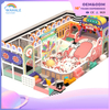 Red Castle Theme Customized Children's Playground Indoor Children's Interactive Amusement Park Equipment