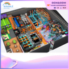 Cyberpunk style indoor trampoline park playground equipment professional manufacturer