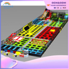 Fun Dopamine Color Park Twisted Walls Adventure Sports Park Ride Equipment Customized