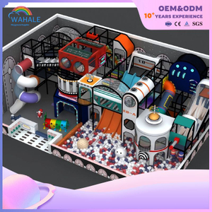 Macaron Theme Children's Play Area Commercial Indoor Playground Equipment Soft Play Center