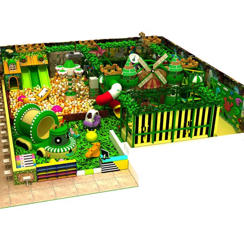 Forest library modeling game house