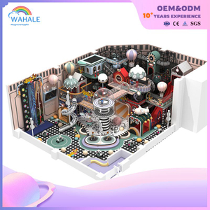Happy Town Theme Custom Children's Sports Playground Indoor Macaron Color Soft Decoration Park Sale