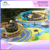 Interstellar Theme Customized Outdoor Sports Playground Children Color Rocket Shape Playground Equipment