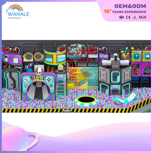 Video Game Theme Customized Children's Indoor Soft Playground Equipment Wholesale